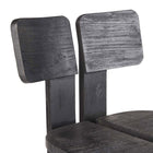 The Sama Sama Barstool - Black in wood — handmade luxury bar stool curated by Laiyahome — view 3