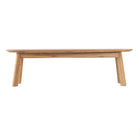 The Tutuala Bench - Outdoor in wood — handmade luxury bench curated by Laiyahome — view 2
