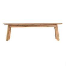The Tutuala Bench - Outdoor in wood — handmade luxury bench curated by Laiyahome — view 2