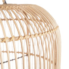 The Bozelo Pendant - Natural - L in rattan — handmade luxury pendant lamp curated by Laiyahome — view 2