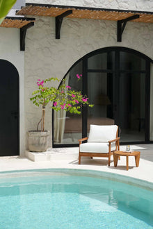 The Gilimanuk One Seater Sofa - Outdoor in wood — handmade luxury sofa curated by Laiyahome — view 2