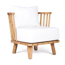 Le fauteuil Malawi une place - Blanc naturel