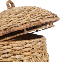 The Tarajih Basket - Natural - M in palm leaf — handmade luxury storage basket curated by Laiyahome — view 2