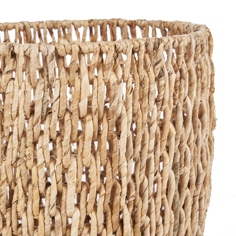 The Louh Louh Basket - Natural - S in palm leaf — handmade luxury storage basket curated by Laiyahome — view 2