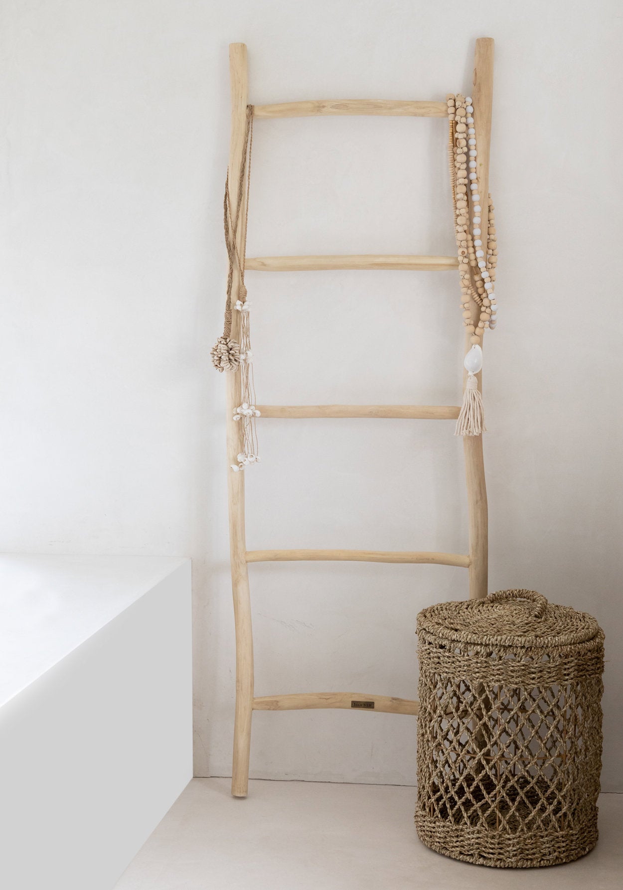 The Jimbaran Necklace - Natural in shell — handmade luxury necklace curated by Laiyahome — view 2