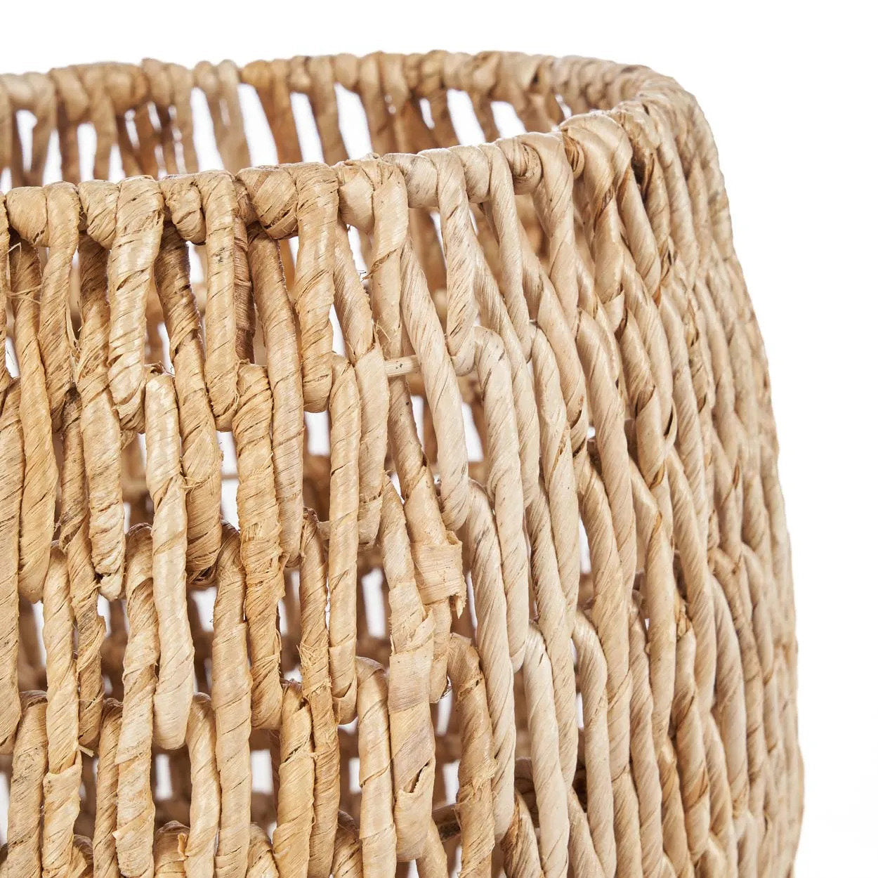 The Louh Louh Basket - Natural - M in palm leaf — handmade luxury storage basket curated by Laiyahome — view 2