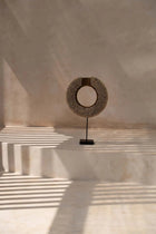 The Shell Réunion on Stand - Natural in shell — handmade luxury standing decoration curated by Laiyahome — view 2