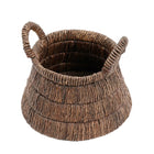 The Chisomo Basket in palm leaf — handmade luxury storage basket curated by Laiyahome — view 2