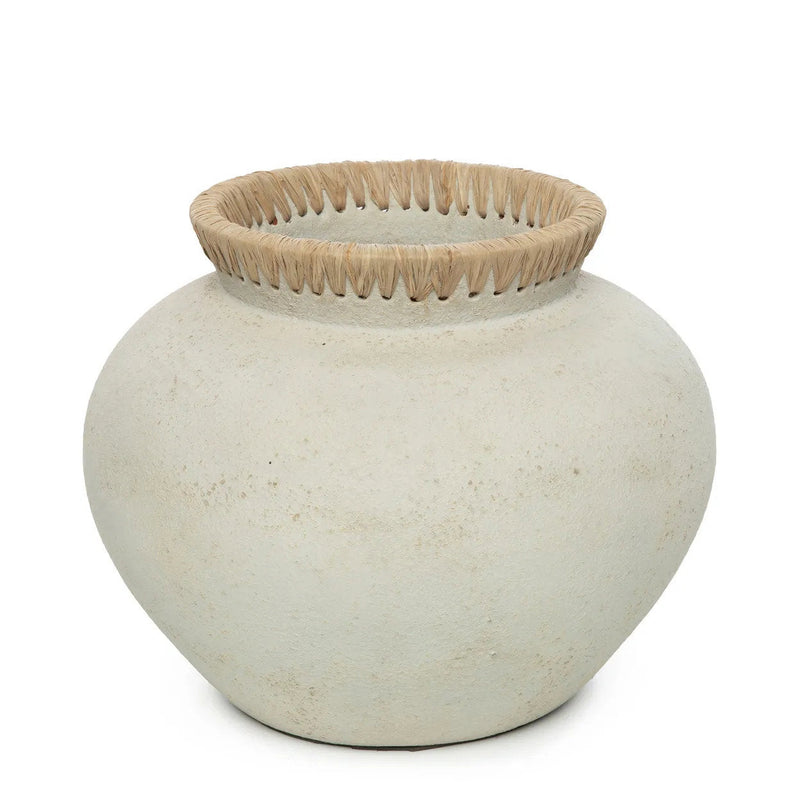 Vaso elegante - Betão Natural - G