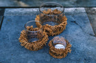 The Oh My Gee Candle Holder - CinnamonB - S in cotton — handmade luxury tea light holder curated by Laiyahome — view 2