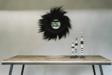The Simba Mirror - Black - M in glass — handmade luxury wall mirror curated by Laiyahome — view 2