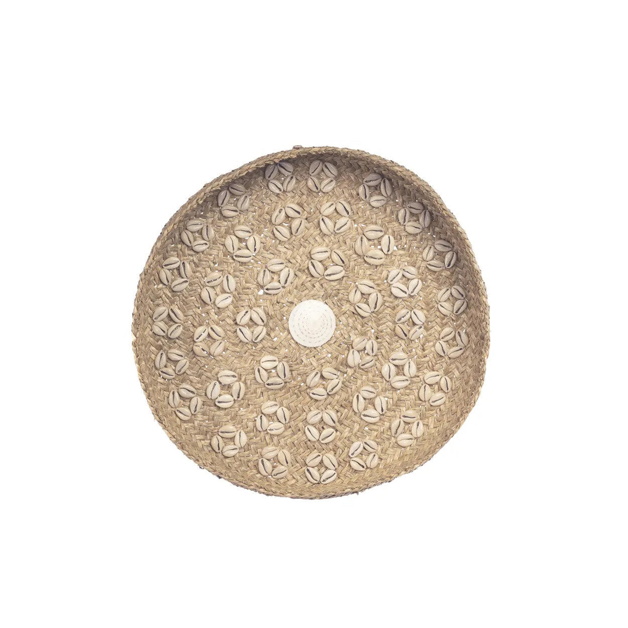 Prato Caribe Shell - Branco Natural - M