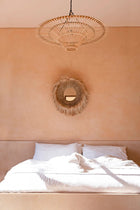 The Sky Pendant - Natural - L in rattan — handmade luxury pendant lamp curated by Laiyahome — view 2