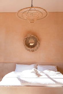 The Sky Pendant - Natural - L in rattan — handmade luxury pendant lamp curated by Laiyahome — view 2