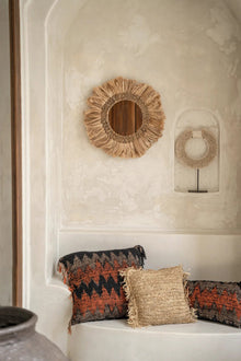 Housse de coussin Oh My Gee - Noir et orange - 60x60