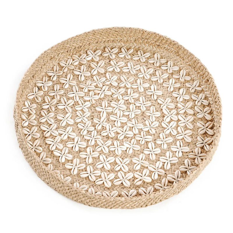 The Costa Shell Plate - Natural White - M