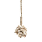 The Door Shell Cowrie Tassel - Natural in shell — handmade luxury wall decoration curated by Laiyahome — view 2