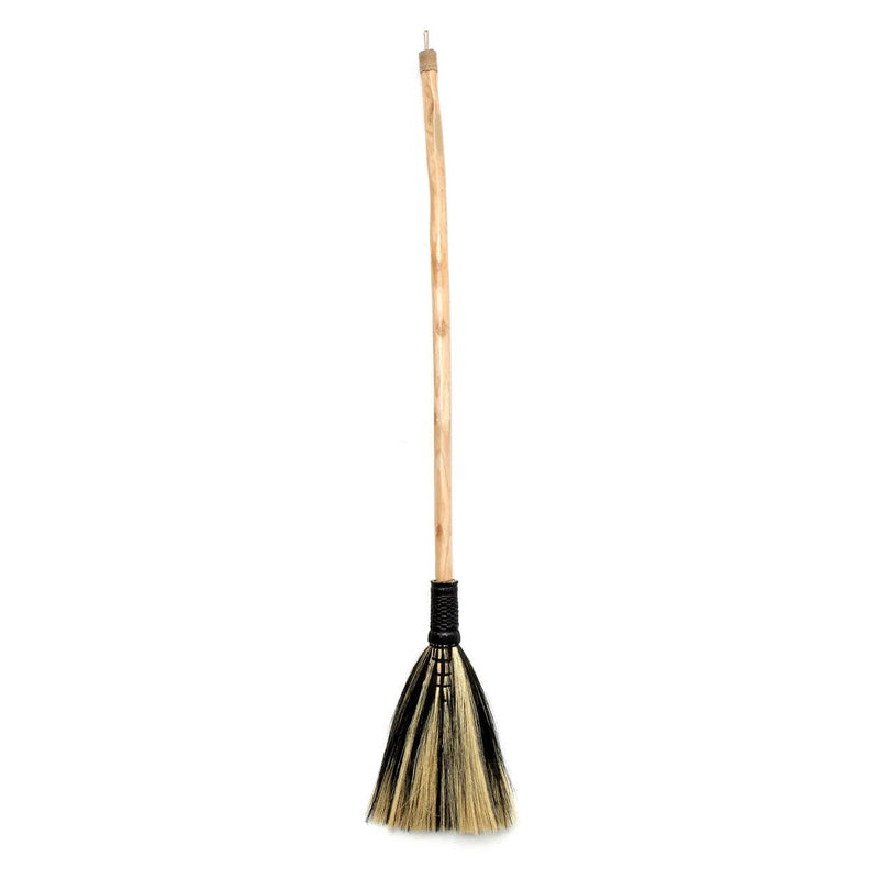 The Big Broom - Natural Black – glass broom in natural black – product view 1