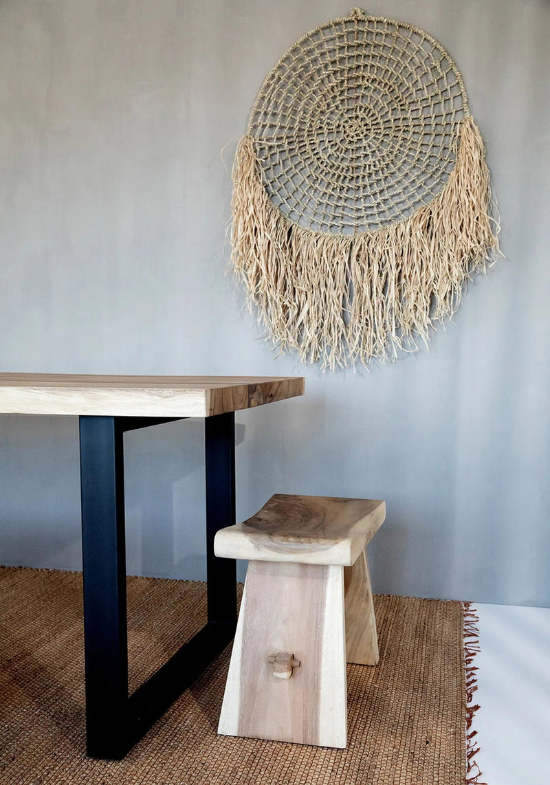 The Killing Field Carpet - Natural - 260x180 in cotton — handmade luxury area rug curated by Laiyahome — view 2
