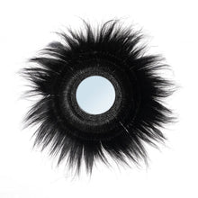 The Sunken Forest Mirror - Black – glass wall mirror in black – product view 1