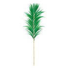 The Stunning Leaf - Emerald Green - Set of 6 | bamboo, decor, coastal