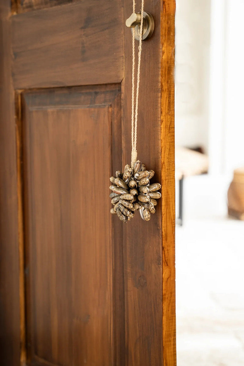 The Brown Cowrie Shell Tassel