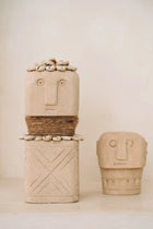 The Sumba Stone #30 in stone — handmade luxury statue curated by Laiyahome — view 2