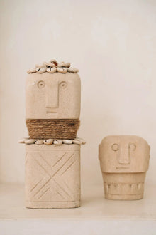 The Sumba Stone #30 in stone — handmade luxury statue curated by Laiyahome — view 2