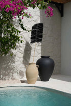 The Raffia Palmeira - Black in raffia — handmade luxury standing decoration curated by Laiyahome — view 2