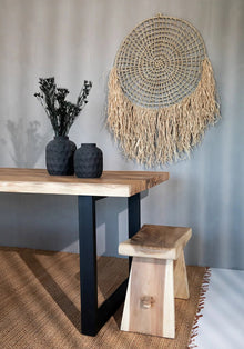 The Trendy Vase - Black - M in terracotta — handmade luxury vase curated by Laiyahome — view 2