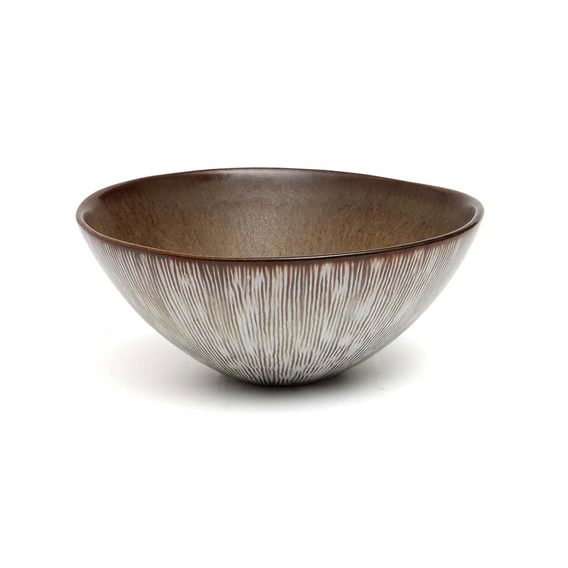 The Peniche Cereal Bowl – stoneware bowl in multicolour – product view 1
