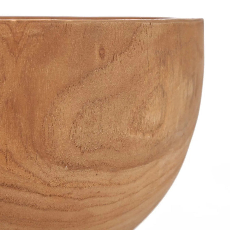 The Zen Bowl - Natural in wood — handmade luxury bowl curated by Laiyahome — view 2