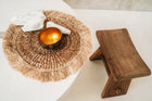 The Water Hyacinth Raffia Placemat - Natural in raffia — handmade luxury placemat curated by Laiyahome — view 2