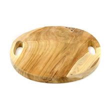 Tabuleiro para raiz de teca - Natural - M