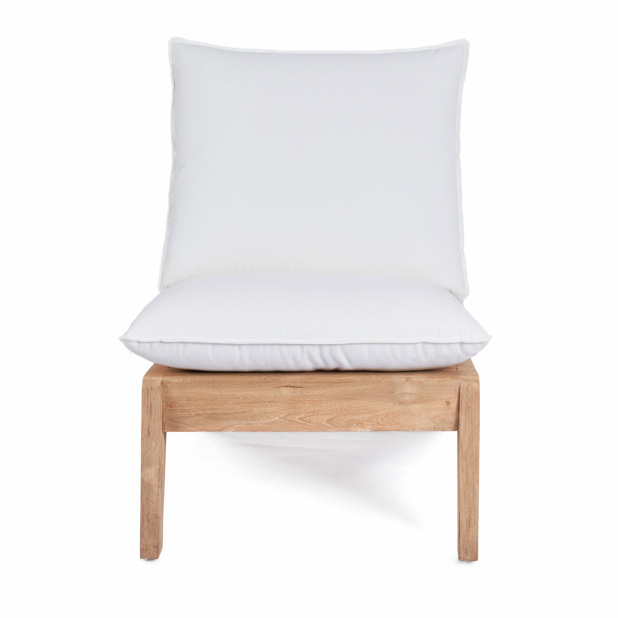 The Lazy One Seater Sofa in wood — handmade luxury sofa curated by Laiyahome — view 2