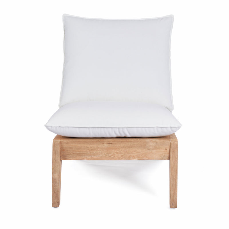 The Lazy One Seater Sofa in wood — handmade luxury sofa curated by Laiyahome — view 2