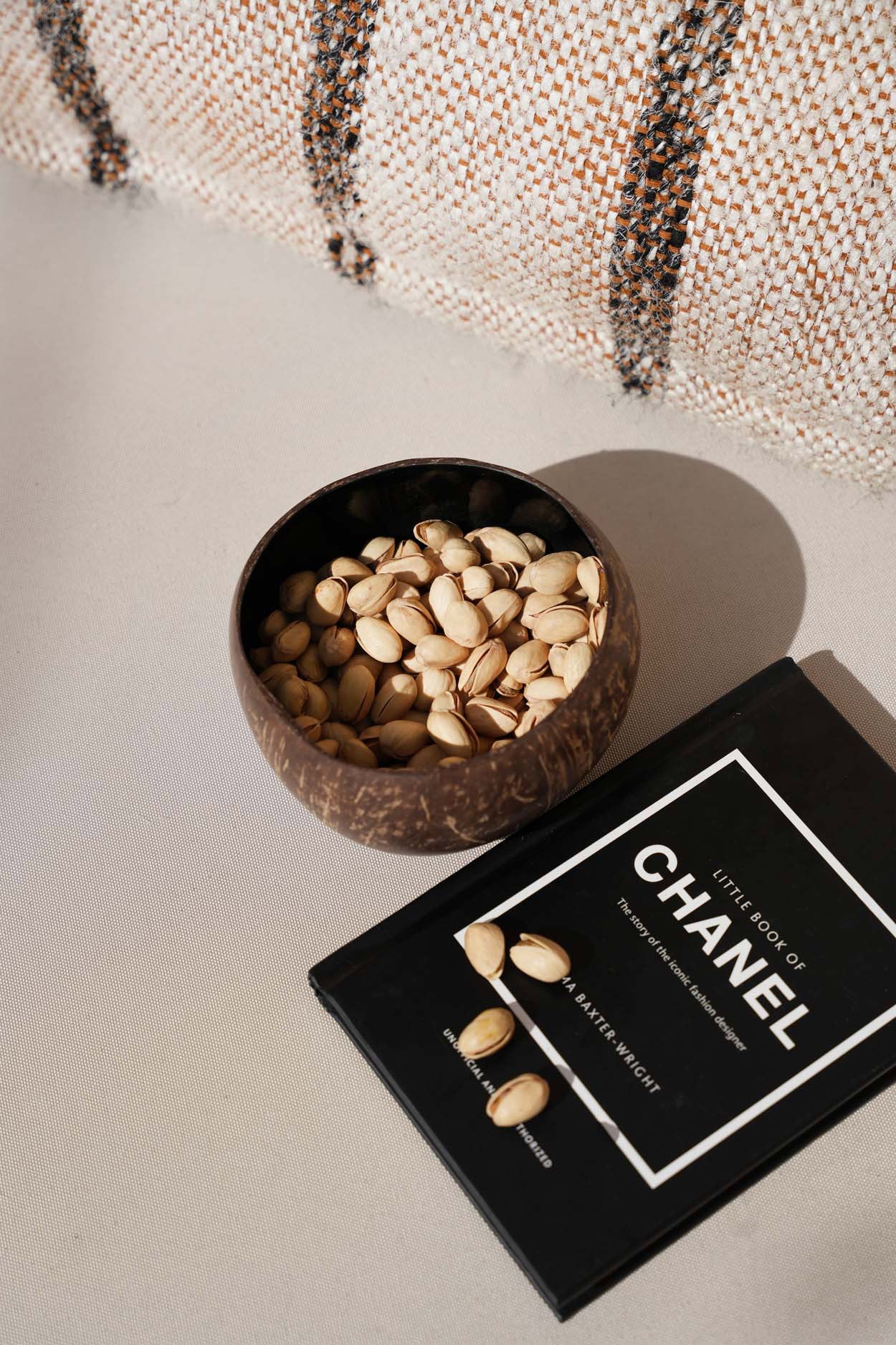The Coco Food Bowl - Natural Black in coconut — handmade luxury bowl curated by Laiyahome — view 2