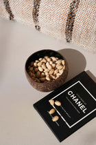 The Coco Food Bowl - Natural Black in coconut — handmade luxury bowl curated by Laiyahome — view 2