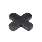 The Marble Pan Coaster – marble coaster in black – product view 1