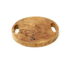 Plateau en racines de teck - Naturel - S