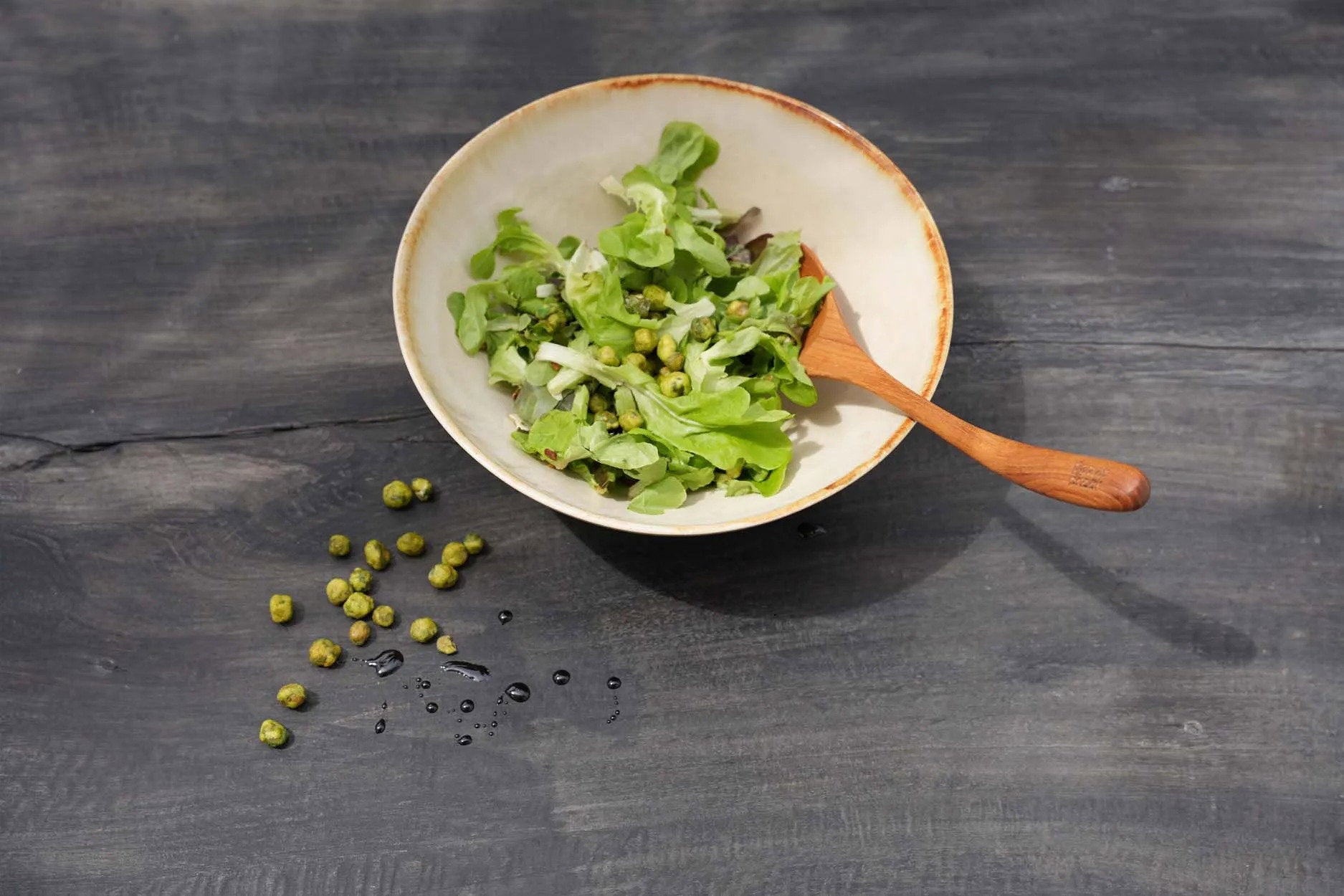 The Teak Root Spoon - L in wood — handmade luxury table spoon curated by Laiyahome — view 2