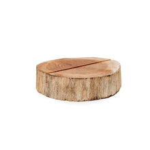 The Teak Root Card Holder in wood — handmade luxury card holder curated by Laiyahome — view 2