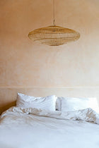 The Macaron Pendant - Natural - L in rattan — handmade luxury pendant lamp curated by Laiyahome — view 2