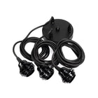 Fitting Lamps Ceiling - Black - 3 Fittings in cotton — handmade luxury ceiling light curated by Laiyahome