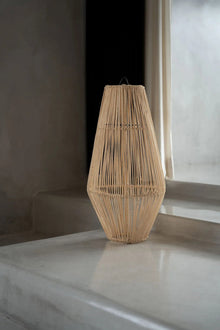 The Afrodisiac Pendant - Natural - M in rattan — handmade luxury pendant lamp curated by Laiyahome — view 2