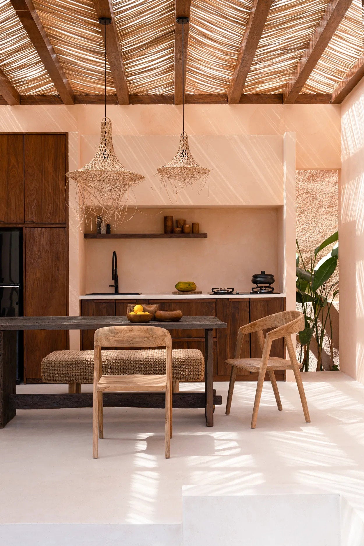 Pendentif Mykonos - Naturel - L