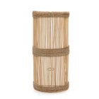 The Jalal Wall Applique - Natural - M in rattan — handmade luxury wall light curated by Laiyahome — view 2