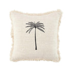 Housse de coussin Gili Palm - Noir naturel