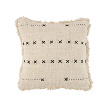Housse de coussin French Kiss - Noir naturel