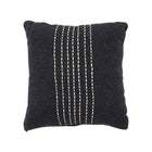 Capa de almofada Drizle - Preto e Branco